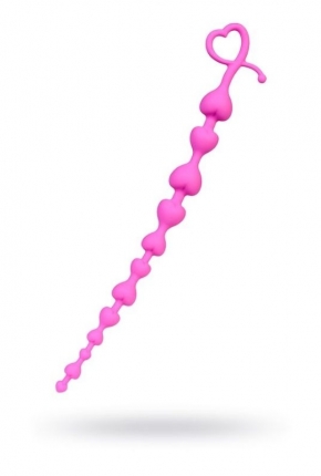 Long Sweety anal Zinciri silikon pembe 34 cm 2,7 cm